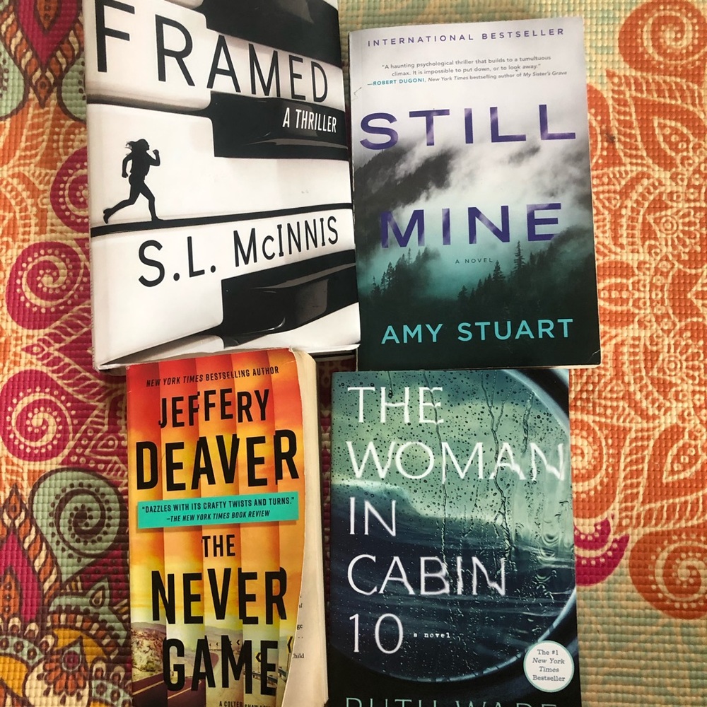 Mystery Thriller Book Set - 4